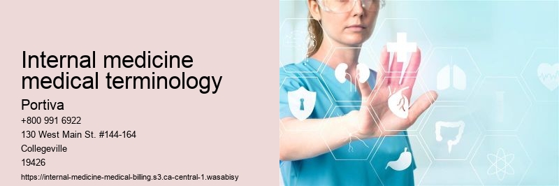 internal medicine medical terminology